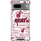 NBA Miami Heat Historic Blast Google Pixel 7a Clear Case